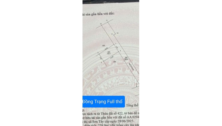 Đất  nền đẹp cạnh ĐH Quốc gia,đh FPT  và Công nghệ cao Hà nội,giá từ 3x triệu/m