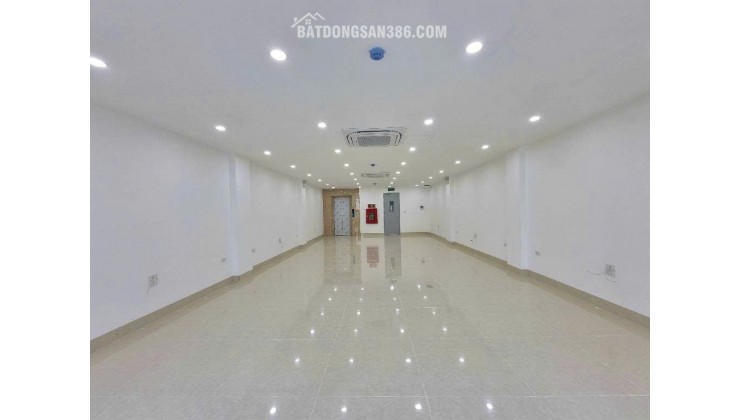 Tòa nhà văn phòng mặt phố Hoàng Văn Thái 100m2 x  9 tầng, MT 6m, giá 58 tỷ TL