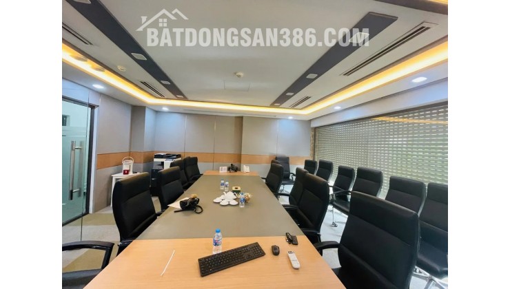 VIEW HỒ ĐỘC BẢN! Bán tòa Building 9T MP Hạ Đình 72m2, MT 6m, Vỉa hè đá bóng, VIP