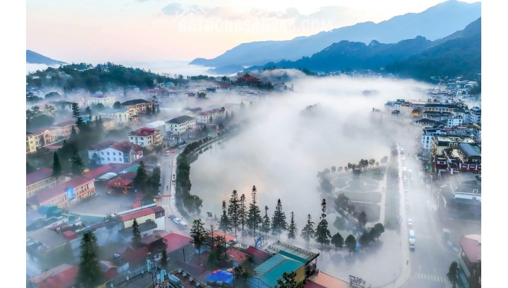 Bán liền kề tại trung tâm TX Sa Pa, cách Sun Palaza 900m sổ đỏ lâu dài giá 5,75 tỷ (cả đất + nhà)