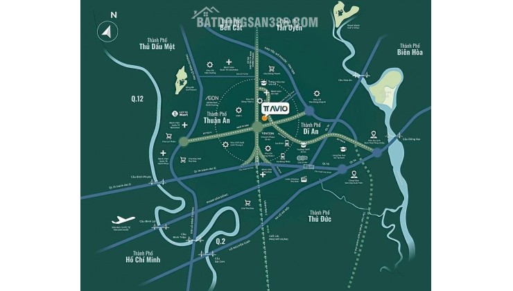  CHỈ 9TR/THÁNG CĂN STUDIO TÒA ORION – DỰ ÁN TT AVIO DĨ AN 