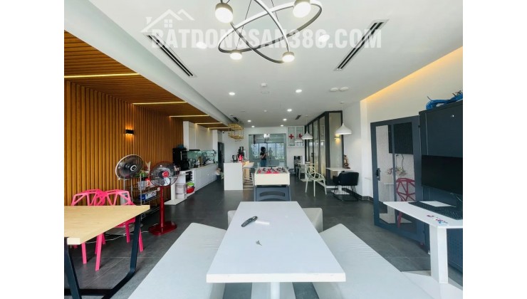 VIEW HỒ ĐỘC BẢN! Bán tòa Building 9T MP Hạ Đình 72m2, MT 6m, Vỉa hè đá bóng, VIP