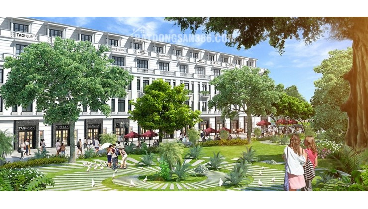 Nhà phố Vinhomes Cổ Loa, view vườn hoa, còn sót lại mua từ chủ đầu tư. Giá gốc