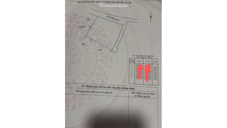 bán Lô Đất Đường Dương Hiến Quyền, P Vĩnh Hoà , TP Nha Trang, Khánh Hoà.