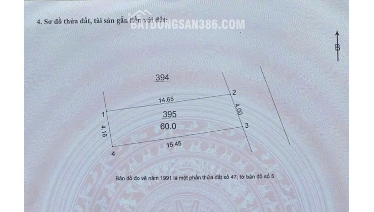 Bán đất mặt ngõ phố Việt Hưng – 60m², mặt tiền 4m nở hậu, ô tô vào nhà, vị trí siêu đẹp