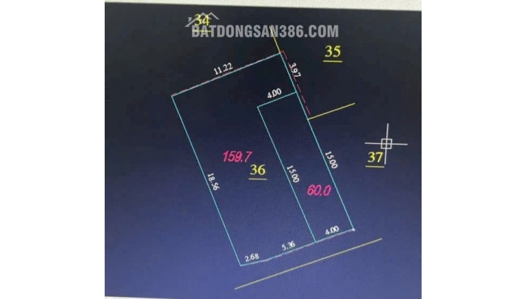 Bán đất Kim Quan – Việt Hưng – Long Biên 60m² giá chỉ 7.5 tỷ, vị trí trung tâm, đất vuông đẹp
