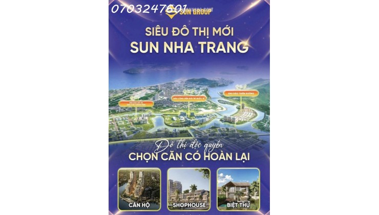 BÁN KHU ĐÔ THỊ SUNGRUP TẠI NHA TRANG