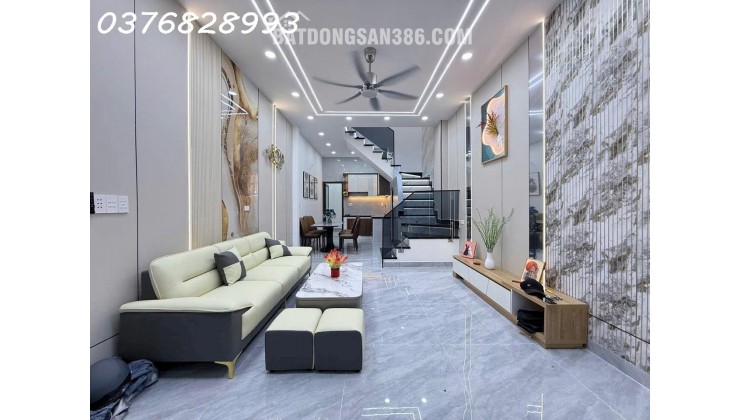 NHÀ MỚI Ở NGAY-BÙI QUANG LÀ- 2 TẦNG- 3,7x13- HXH- TẶNG FULL NỘI THẤT- NHỈNH 5 TỶ TL