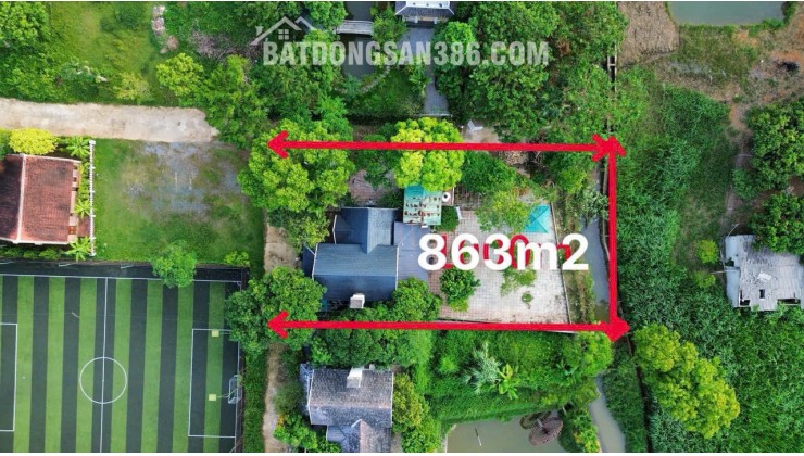 Bán gấp biệt thự 863m2 tại Yên Bài cách trung tâm Hà Nội 40 phút giá rẻ. MTG