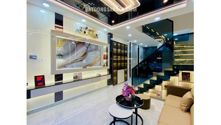 3.510m, BÁN NHÀ 3 TẦNG, HXH, LÊ ĐỨC THỌ, P6 GÒ VẤP, 5 TỶ HƠN