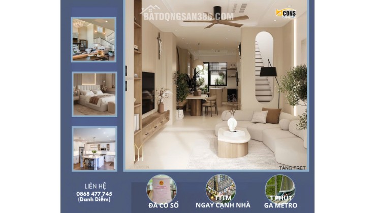 Cần bán NHÀ PHỐ UNI VALLEY – ĐẸP, HIỆN ĐẠI, 4 TẦNG, SHR, MẶT TIỀN 13M - VỊ TRÍ ĐẮC ĐỊA