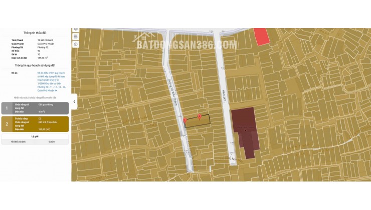 Mặt Tiền Hồ Biểu Chánh, P.12, Phú Nhuận: DT 6.6x22m, Giá Tốt Chỉ 28 Tỷ, Vị Trí Đẹp!