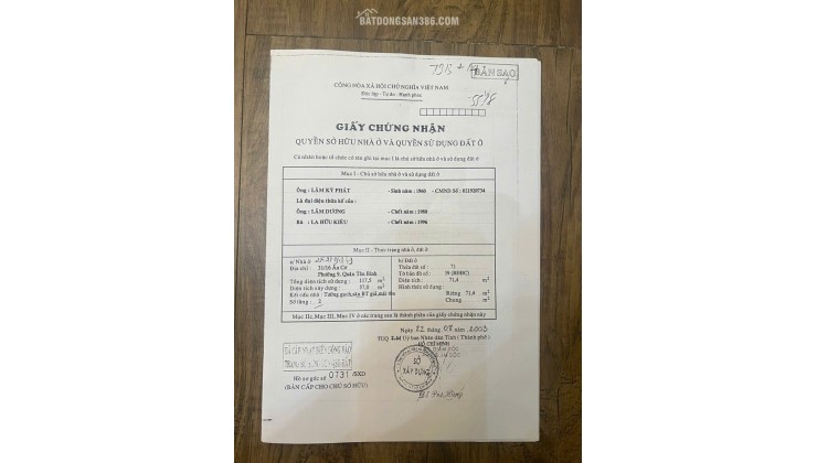 Chính Chủ Bán HXH Âu Cơ, Phường 9, Tân Bình: 8.5x24.14m, Giá Tốt Nhất Thị Trường Chỉ 27.5 Tỷ!