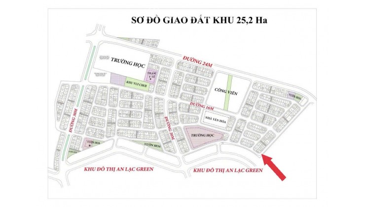 Bán lô đất hoa hậu hàng hiếm khu dịch vụ Vân Canh 25,2 ha. LH: 0986 866 790
