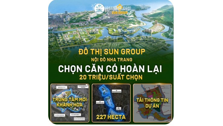CHUẨN BỊ RA MÁT DỰ ÁN SUNGROUP TẠI NHA TRANG