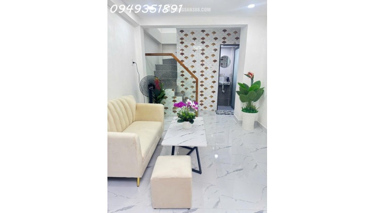  TRUNG TÂM PHÚ NHUẬN – 4 TẦNG BTCT – HẺM 5M THÔNG 3 PHÍA – CHỈ 4.75 TỶ