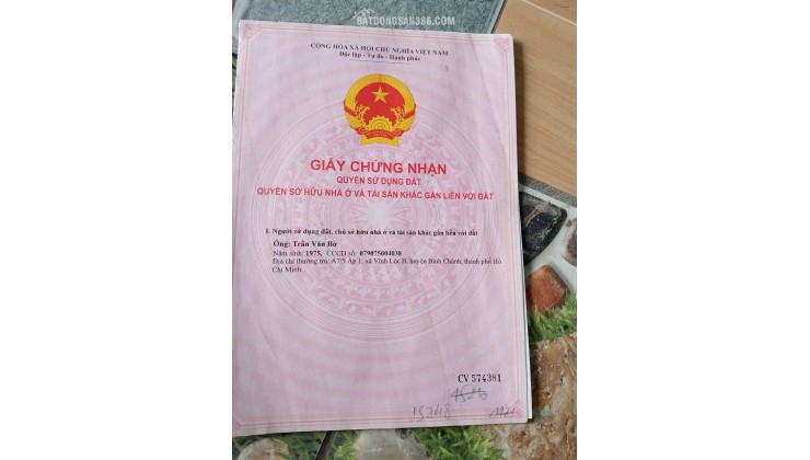 BÁN NHÀ ĐẤT VỊ TRÍ CỰC ĐẸP TẠI ĐỨC HOÀ TÂY NINH, SỔ HỒNG RIÊNG, GIÁ TỪ 2 TỶ. LH:0358855772.