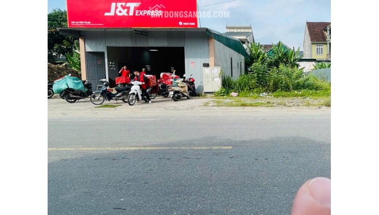 Bán 191m2 đất Đẹp Mặt đường 24m ( Đông Du ) - Hưng Lộc - P. Vinh Lộc