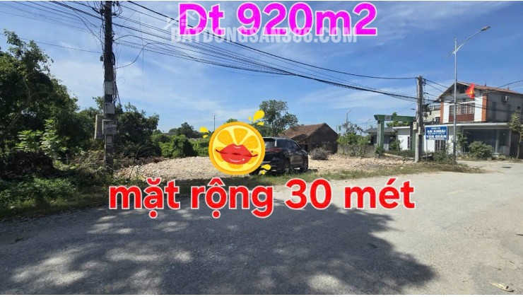 Siêu phẩm gần 1000m2 lô góc 3 mặt tiền tại Liêm Sơn _Thanh Liêm