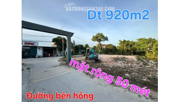 Siêu phẩm gần 1000m2 lô góc 3 mặt tiền tại Liêm Sơn _Thanh Liêm