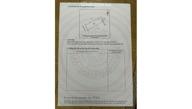 Bán Ốt kinh doanh 89m2 mặt đường Nguyễn Trãi - Hà Huy Tập, TP Vinh