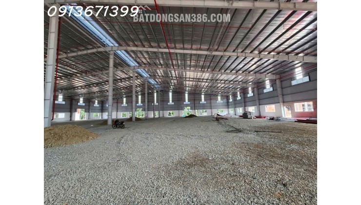 Cho thuê kho tiêu chuẩn logistics Bình Dương – dock cont 24/24, giá 3.4 USD/m²