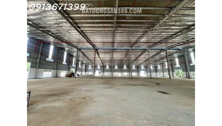 CHO THUÊ NHÀ XƯỞNG 6.600M² TRONG KCN TÂN UYÊN – BÌNH DƯƠNG  PCCC TỰ ĐỘNG  GIÁ 3.5 USD/M²