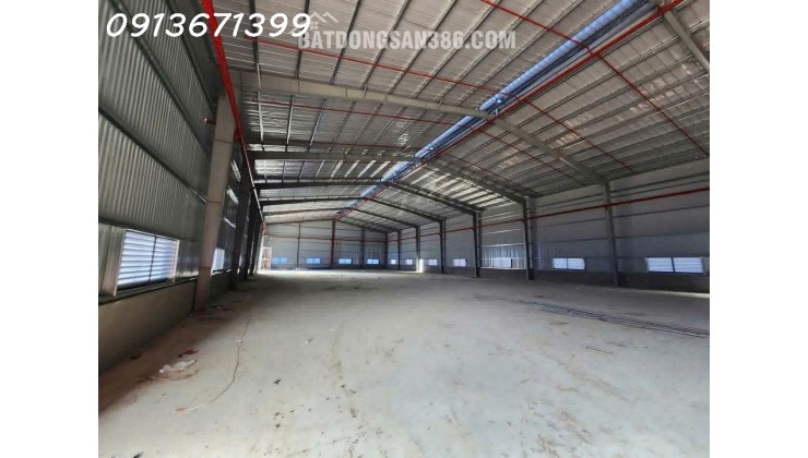 Cho thuê kho tiêu chuẩn logistics Bình Dương – dock cont 24/24, giá 3.4 USD/m²