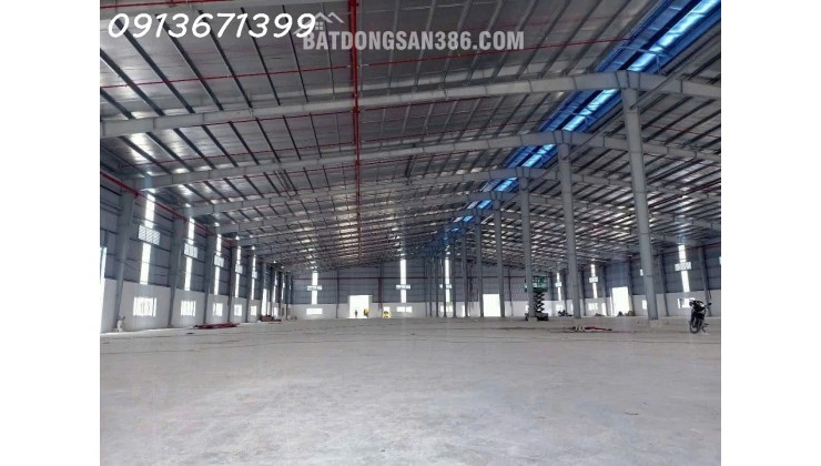 Cho Thuê Xưởng Tân Uyên Bình Dương – Xưởng Đẹp 3.400m², Giá Chỉ 3.2 USD/m²/Tháng