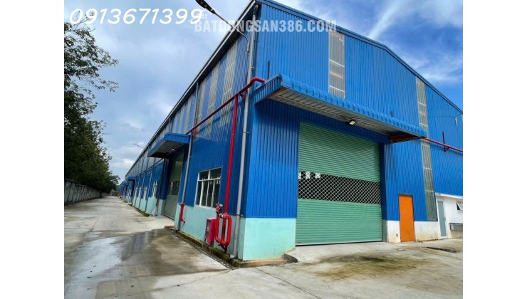 Cho Thuê Xưởng Tân Uyên Bình Dương – Xưởng Đẹp 3.400m², Giá Chỉ 3.2 USD/m²/Tháng