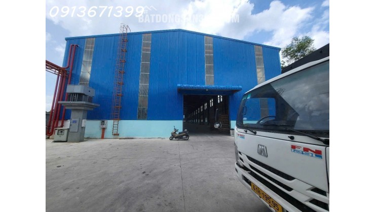 Cần cho thuê xưởng 2.700m² tại Bàu Bàng – khuôn viên 7.000m², container ra vào 24/24