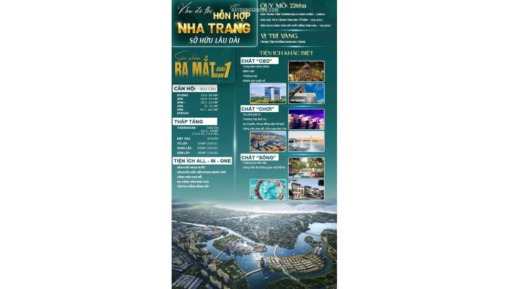 Một đô thị quần đảo giữa lòng phố biển – nơi mọi giá trị sống hội tụ