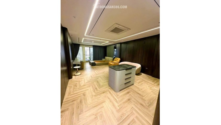 KHU VIP BA ĐÌNH- TOÀ 7 TẦNG THANG MÁY- VỈA HÈ Ô TÔ TRÁNH- DT 45m2, MT 4.8M- GARA Ô TÔ 16 CHỖ- 17.X TỶ