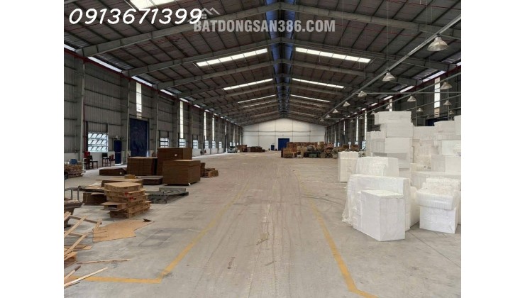  CHO THUÊ NHÀ XƯỞNG 2.900M² – BÀU BÀNG, BẾN CÁT, BÌNH DƯƠNG – PCCC TỰ ĐỘNG