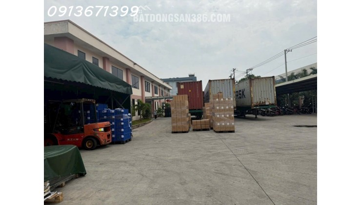 Cho thuê nhà xưởng sản xuất tại Tân Uyên – diện tích 9.500m², giá 3 USD/m²