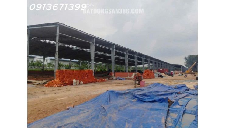 Cho Thuê Nhà Xưởng Bàu Bàng Bình Dương – 10.800m², PCCC Tự Động, Giá 2.5 USD/m²