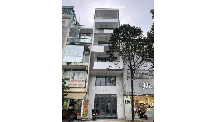 Cho thuê nhà Mặt tiền - Quận 3 - ̀5 tầng - ̀5 PN - Giá 40 tr/ tháng