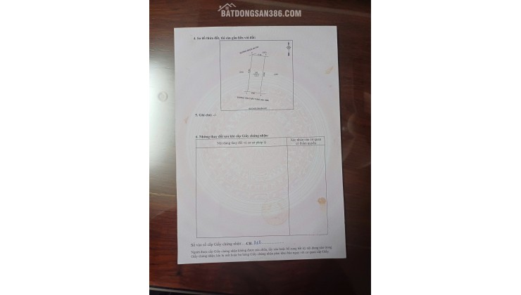 Bán lô 123m2 đất mặt đường Tôn Thất Tùng, P. Hưng Dũng - Đất đấu giá, Bìa xây tự do