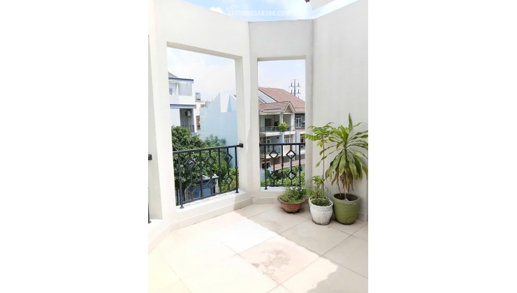Cho thuê nhà mặt phố tại khu nhà phố Hưng Phước, 111m2, 4 lầu, 6pn, 6wc, ở, Vp, Kdoanh