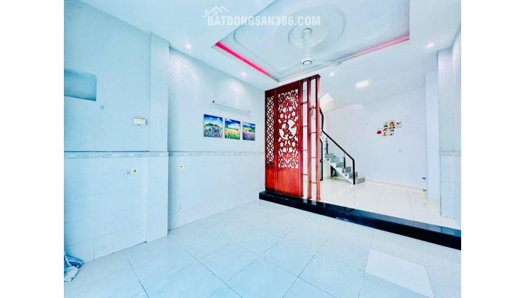 Bán nhà hẻm xe hơi Phạm Văn Chiêu, Gò Vấp – nở hậu 5.22m, 3 tầng, gara ô tô – chỉ 5 tỷ 95 TL