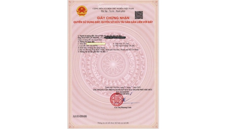 VỊ TRÍ ĐẸP – GIÁ TỐT  – CHÍNH CHỦ CẦN BÁN LÔ ĐẤT tại PHƯỜNG HIỆP BÌNH CHÁNH, THỦ ĐỨC, TPHCM