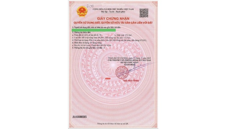 Cơ hội đầu tư sinh lời ngày TP.HCM, chỉ với 3tr/m2