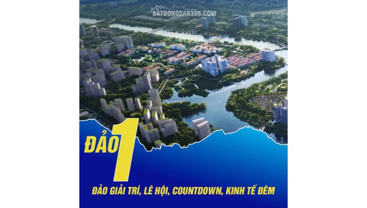 Đô thị quần đảo đầu tiên tại Nha Trang – nơi ven sông, kề biển và sở hữu lâu dài hiếm có