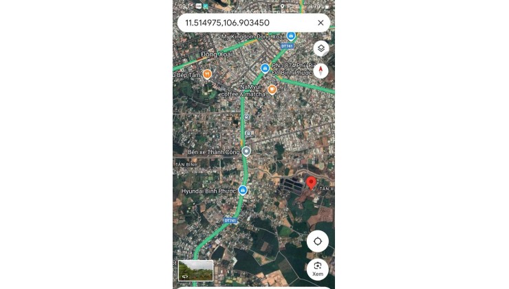 CHÍNH CHỦ CẦN BÁN LÔ ĐẤT VỊ TRÍ ĐẸP TẠi Tân Trà, Tân Xuân, Đồng Xoài, Bình Phước - GIÁ SIÊU TỐT