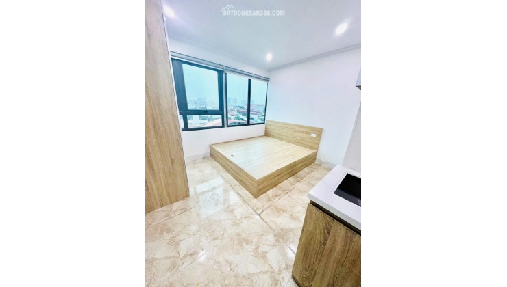 TÒA CHDV NGAY NGÃ TƯ VỌNG - LÔ GÓC - ĐƯỜNG THÔNG Ô TÔ TRÁNH - MẶT TIỀN BỀ THẾ - 29PKK - 180TR/THÁNG- 99 m, 8 tầng, mặt tiền 9 m. 35 tỷ