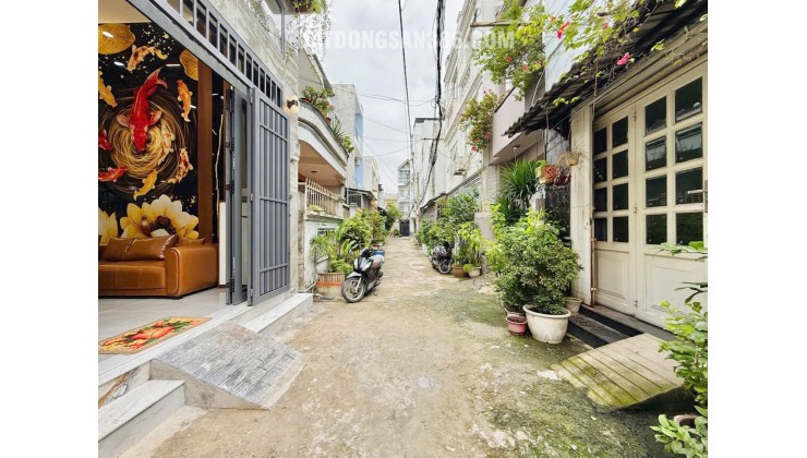 Bán nhà đẹp Phan Huy Ích – hẻm thông 4m ô tô tới cửa, P.12 Gò Vấp, 40m², 3 tầng, 3 phòng ngủ – chỉ 5 tỷ++ TL