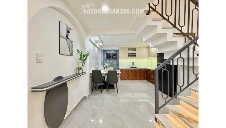 Bán nhà đẹp Phan Huy Ích – hẻm thông 4m ô tô tới cửa, P.12 Gò Vấp, 40m², 3 tầng, 3 phòng ngủ – chỉ 5 tỷ++ TL