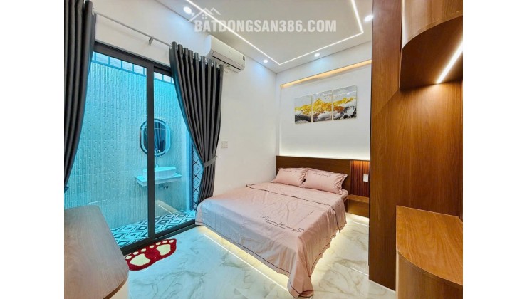 Bán nhà đẹp Phan Huy Ích – hẻm thông 4m ô tô tới cửa, P.12 Gò Vấp, 40m², 3 tầng, 3 phòng ngủ – chỉ 5 tỷ++ TL