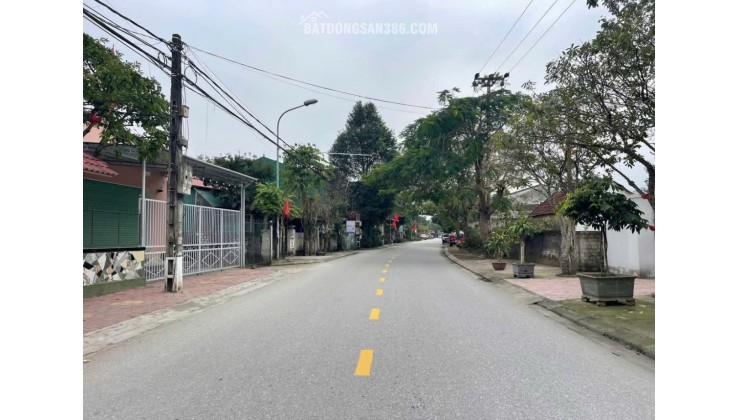 Bán lô Góc 200m2 mặt đường kinh doanh Lê Quý Đôn, Hưng Lộc, TP Vinh