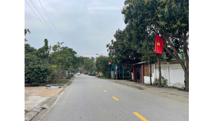 Bán lô Góc 200m2 mặt đường kinh doanh Lê Quý Đôn, Hưng Lộc, TP Vinh